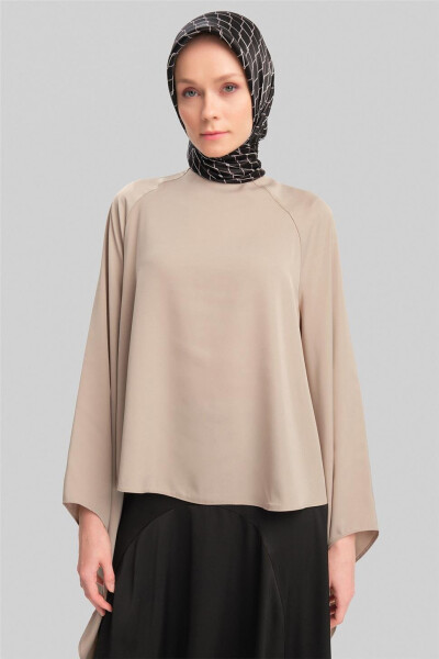 Armine Spanish Sleeve Blouse 24Y3531 Hazelnut - 12