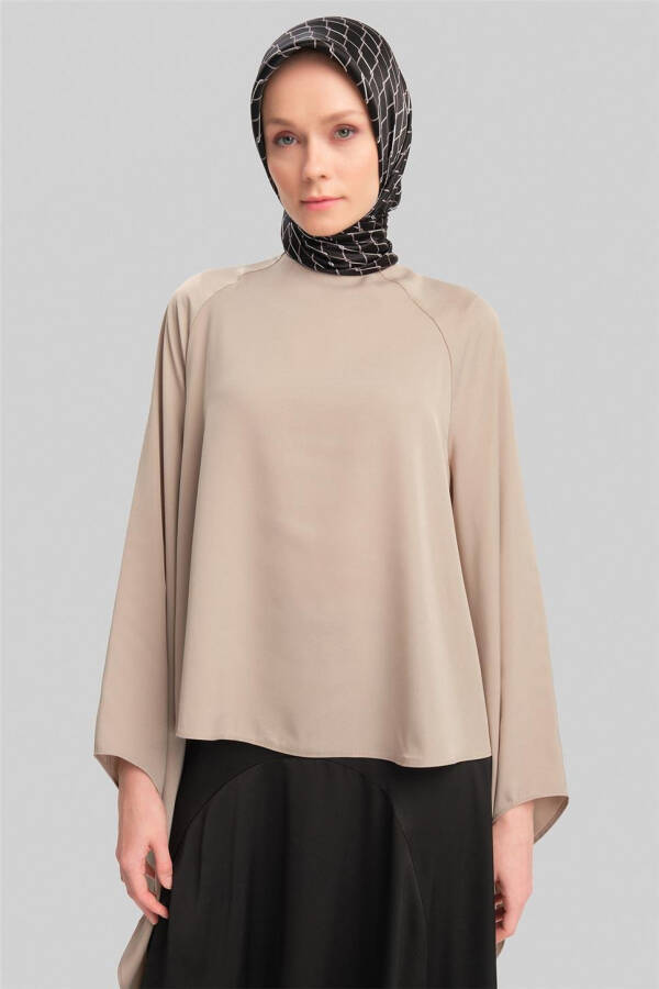 Armine Spanish Sleeve Blouse 24Y3531 Hazelnut - 12