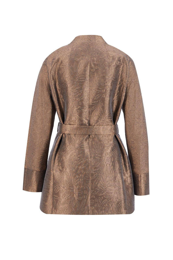 Armine Stone Buckle Jacquard Cover - 13