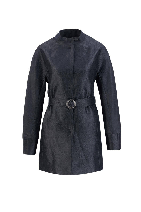 Armine Stone Buckle Jacquard Cover 24K7505 Black - 5