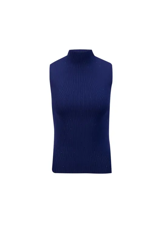 Armine Stone Knit 24KD2807 Navy - 1