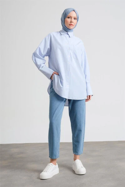 Armine Striped Shirt ORT3440 Blue - 8