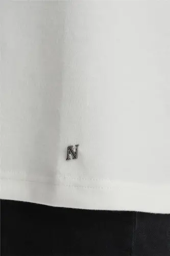 Armine T-shirt Ortd9033 Ecru - 4