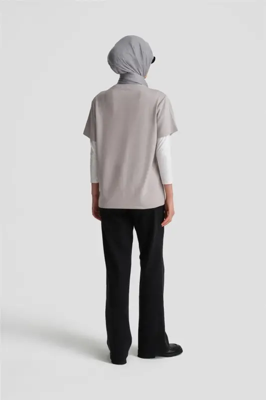 Armine T-shirt Ortd9033 Grey - 5