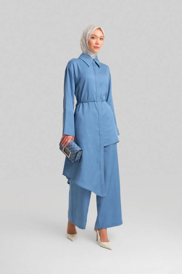 Armine Tencel Palazzo Pants 24Y2615 Indigo - 2