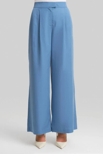 Armine Tencel Palazzo Pants 24Y2615 Indigo - 3