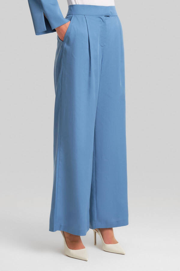 Armine Tencel Palazzo Pants 24Y2615 Indigo - 4