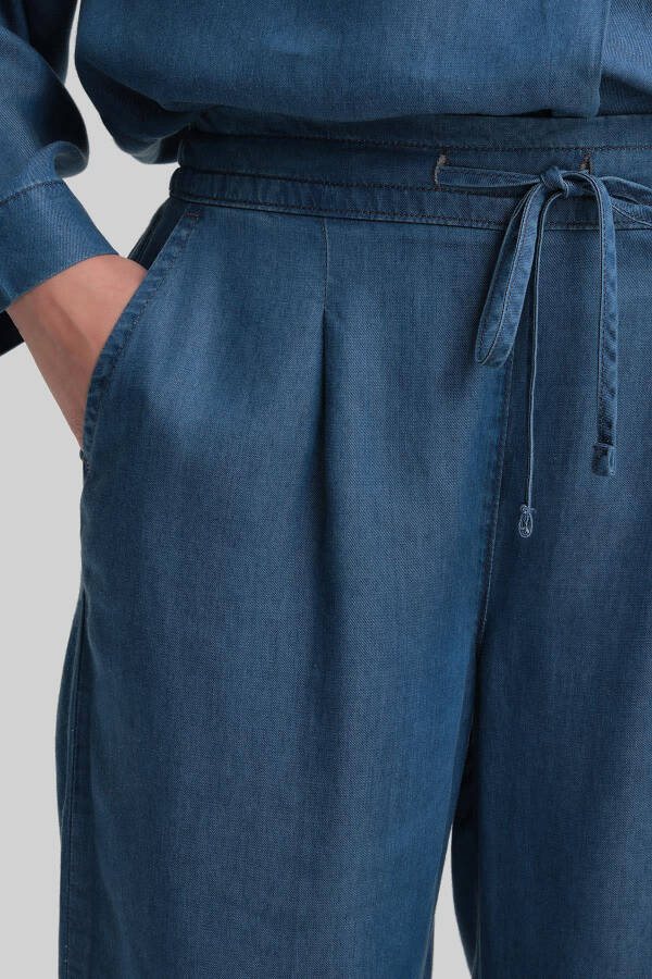 Armine Tencel Trousers 24YD3408 Blue - 4