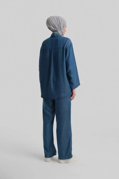 Armine Tencel Trousers 24YD3408 Blue - 6