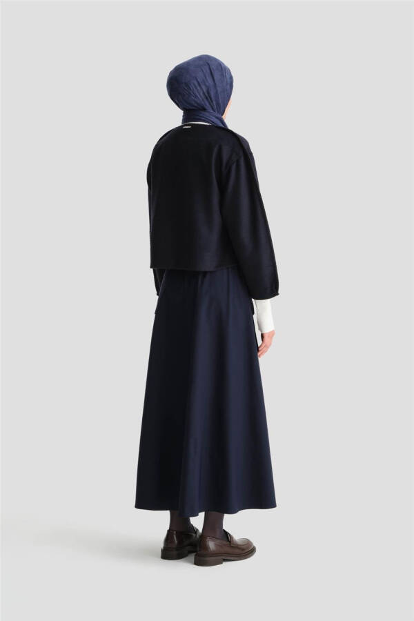 Armine To'qilgan Ko'ylagi 24K5715 Ko'k - 12