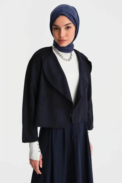 Armine To'qilgan Ko'ylagi 24K5715 Ko'k - 3