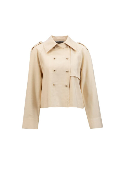 Armine Trench Ceket 24K3604 Aytaşı 