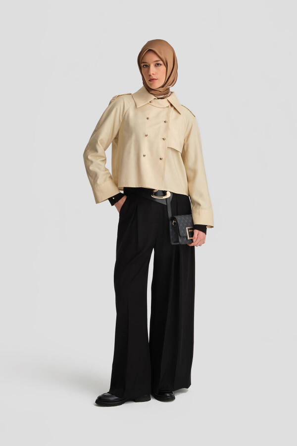 Armine Trench Coat 24K3604 Moonstone - 4