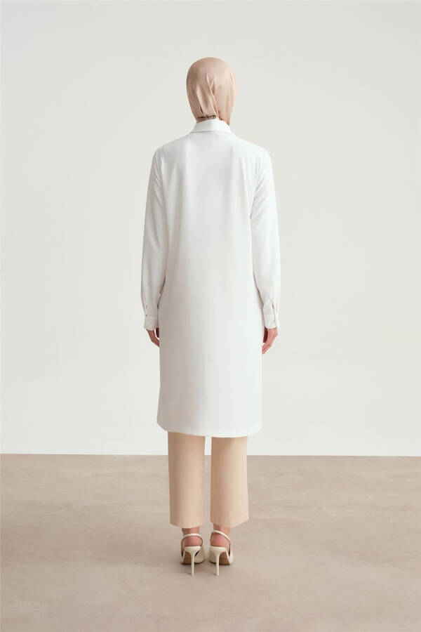 Armine Tunic Ort4208 Ecru - 5