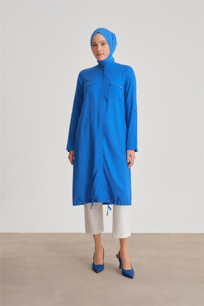 Armine Tunic, size 42/17, cobalt color - 9