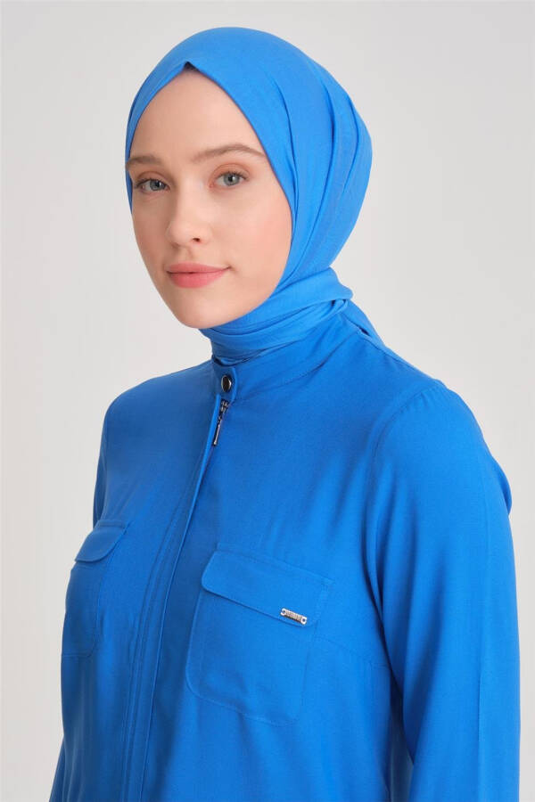 Armine Tunic, size 42/17, cobalt color - 1