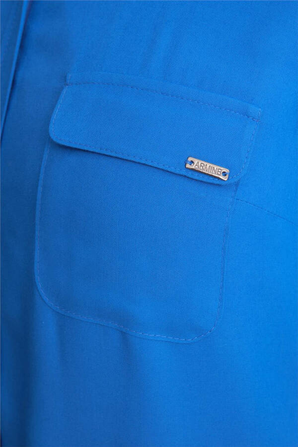 Armine Tunic, size 42/17, cobalt color - 6