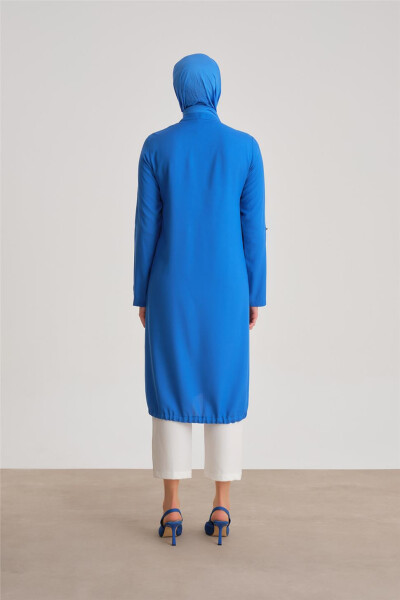 Armine Tunic, size 42/17, cobalt color - 7