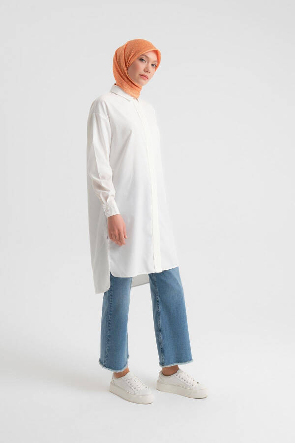 Armine Tunic with Ribbon Accessory 24Y4013 White - 2