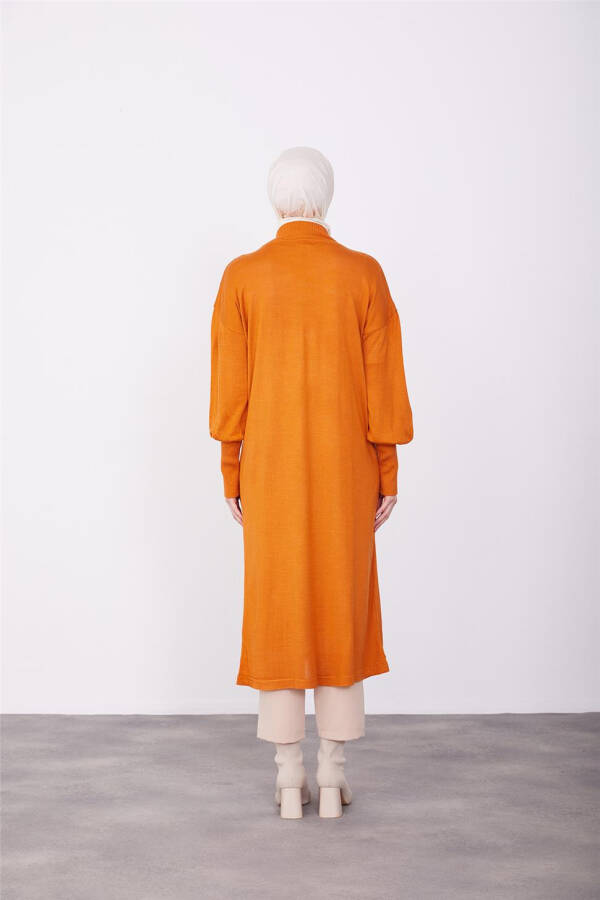 Armine Tunik Elbise 23Kd4249 Yanık Oranj - 5