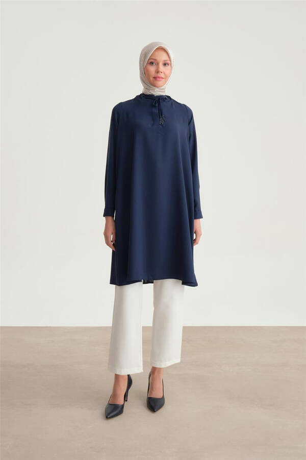 Armine Tunik Ort4202 Lacivert - 2
