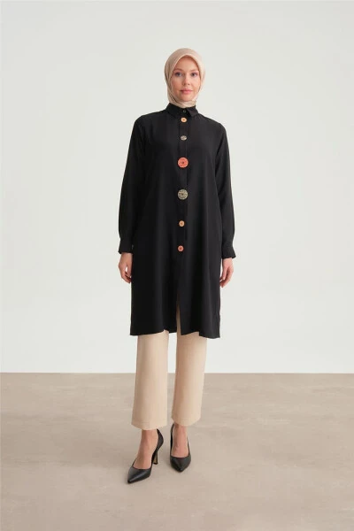 Armine Tunik Ort4208 Siyah - ARMINE