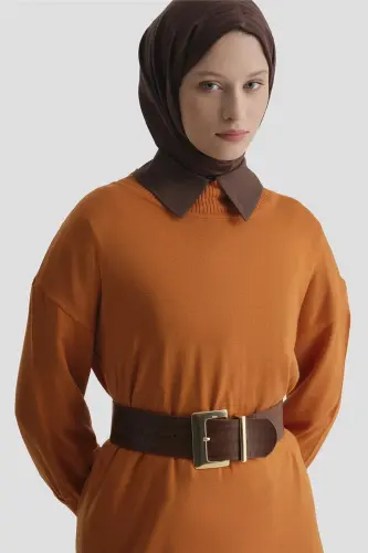 Armine Tunika Ko'ylak 23Kd4249 Yonish Qizil - 3