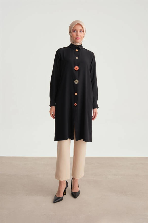 Armine Tunika Ort4208 Qora - 1