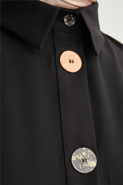 Armine Tunika Ort4208 Qora - 5