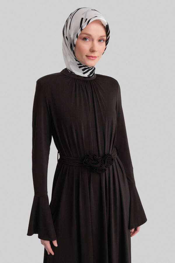 Armine V-Neck Elegance Dress 24Y9823 Black - 7