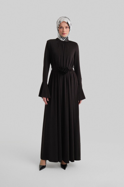 Armine V-Neck Elegance Dress 24Y9823 Black - 9