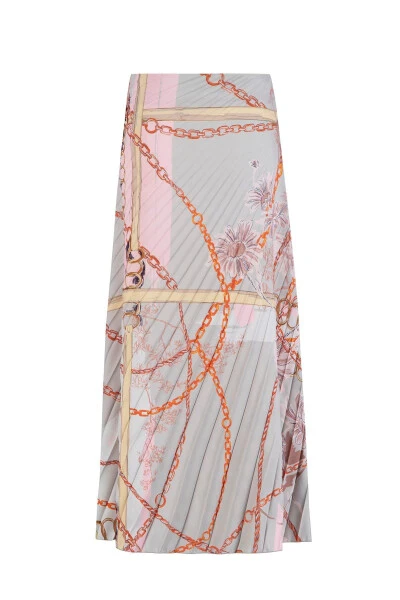 Armine Vertical Pleated Pattern Skirt 24K1711 Hazel - 16