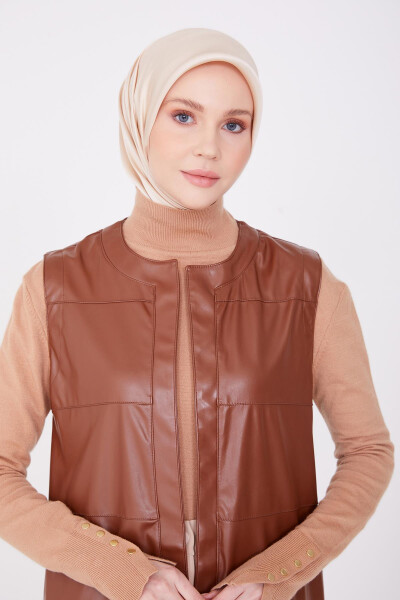 Armine Vest 22Kd3303 Tobacco - 1