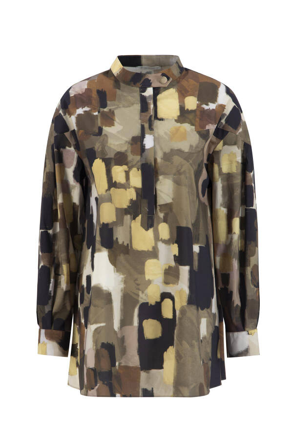 Armine Wrap Blouse 24K3609 Green - 6