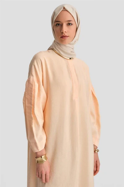 Armine Yengli Burmali Tunika 24K4026 Shaftoli - 3