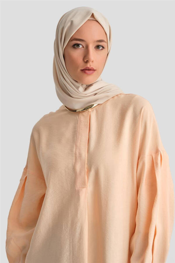 Armine Yengli Burmali Tunika 24K4026 Shaftoli - 4