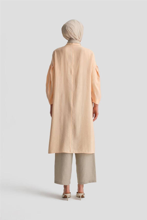 Armine Yengli Burmali Tunika 24K4026 Shaftoli - 6