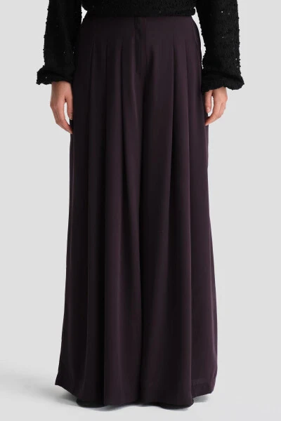 Armine Yuqori Belli Burmali Shimlar (24K2700) Binafsha - 3