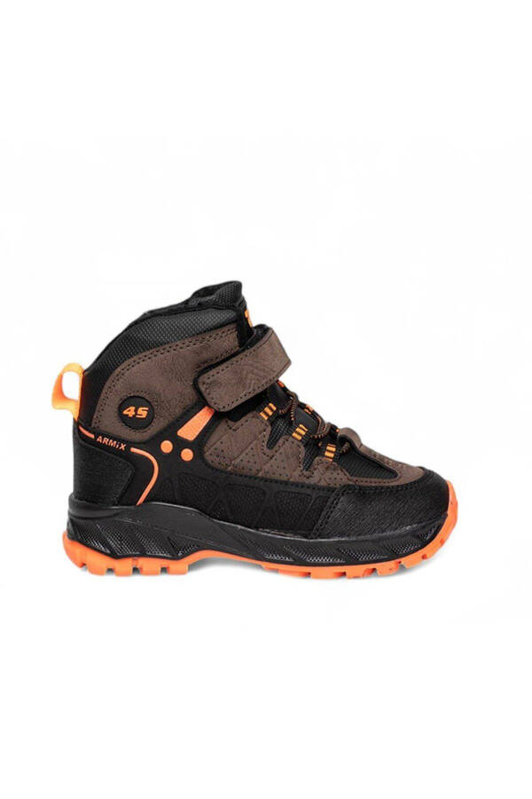 Armix, children's trekking boots with fur lining and velcro. - 1