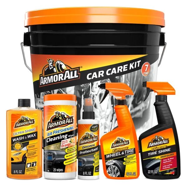 Armor All Car Cleaning Kit, 7-Piece Set- - 1