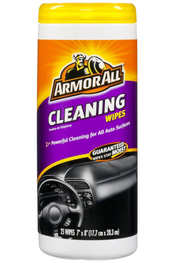 Armor All Auto Protectant, Cleaning, and Glass Wipes Triple Pack (75 Wipes) - 4