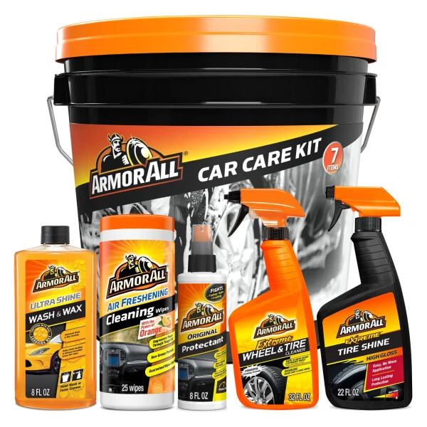 Armor All Car Cleaning Kit, 7-Piece Set - 1