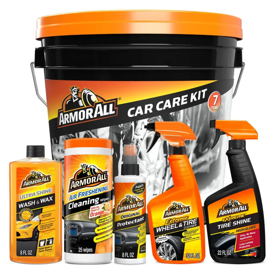 Armor All Car Cleaning Kit, 7-Piece Set - 1