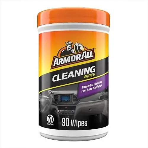 Armor All Car Cleaning Wipes, Wipes for Car Interior and Car Exterior, 90 Wipes Each - ARMOR ALL