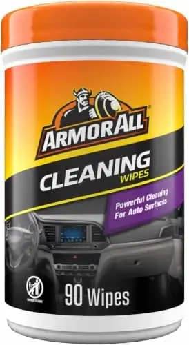 Armor All Car Cleaning Wipes, Wipes for Car Interior and Car-Exterior, 90-Wipes Each (Pack of 6) - 1