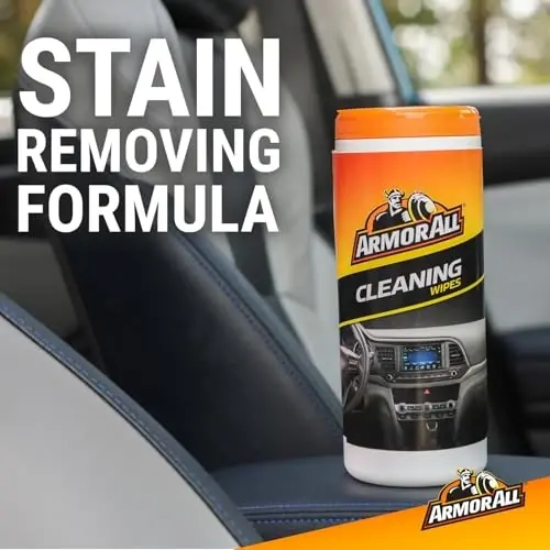 Armor All Car Cleaning Wipes, Wipes for Car Interior and Car-Exterior, 90-Wipes Each (Pack of 6) - 4