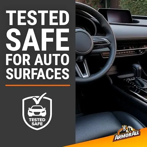 Armor All Interior Car Cleaning Wipes by Armor All, Kir va chang uchun avtomobil salfetkalari, 60 dona, 6 dona - 2