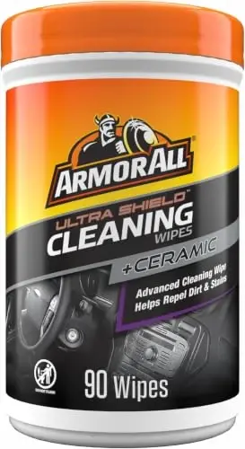 Armor All Ultra Shield + Ceramic Cleaning Wipes by Armor All, Car Interior Cleaner Wipes with Stain-Repelling Technology, 90 Count (Pack of 6) - 1