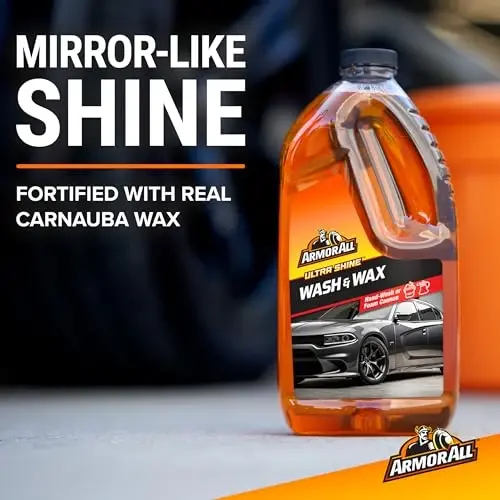 Armor All Ultra Shine Avtomobil Yuvish va Mum, Armor All tomonidan, Avtomobillar, Yuk mashinalari, Motosikllar uchun Tozalash Suyuqligi, Har biri 64 Fl Oz - 2