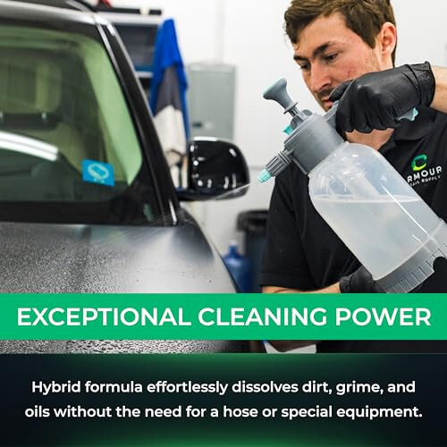 Armour Detail Supply HERO Rinseless Car Wash - Eco-Friendly Alternative to Soap Car Washes, Safe on all Vehicles, Deep Cleaning - 16 Oz - 9